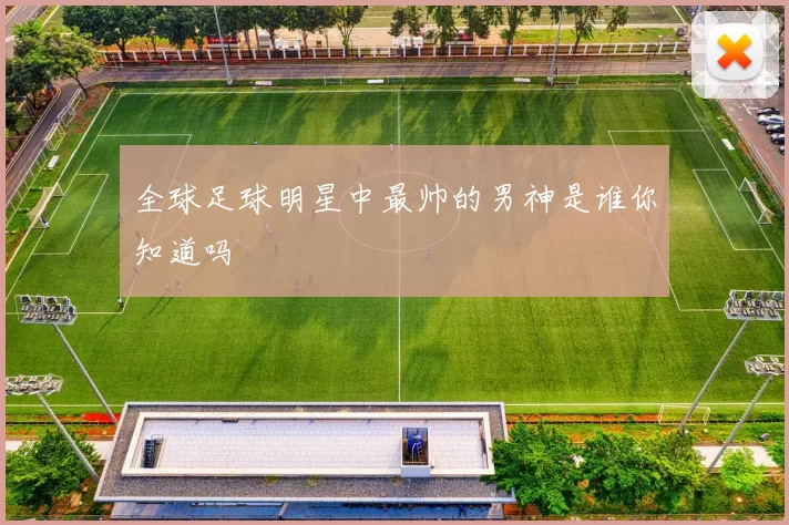 全球足球明星中最帅的男神是谁你知道吗