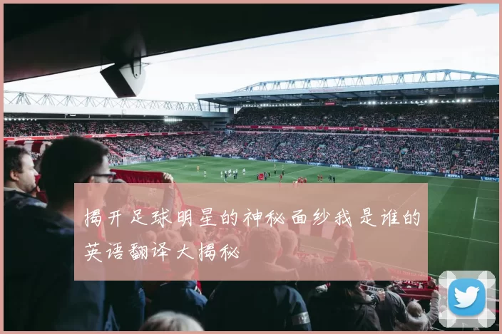 揭开足球明星的神秘面纱我是谁的英语翻译大揭秘